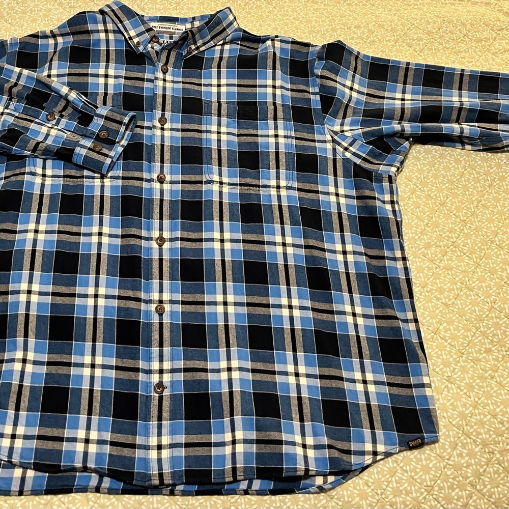 Duluth Trading Co. Men’s Free-Swingin’ Flannel - 4XL EUC